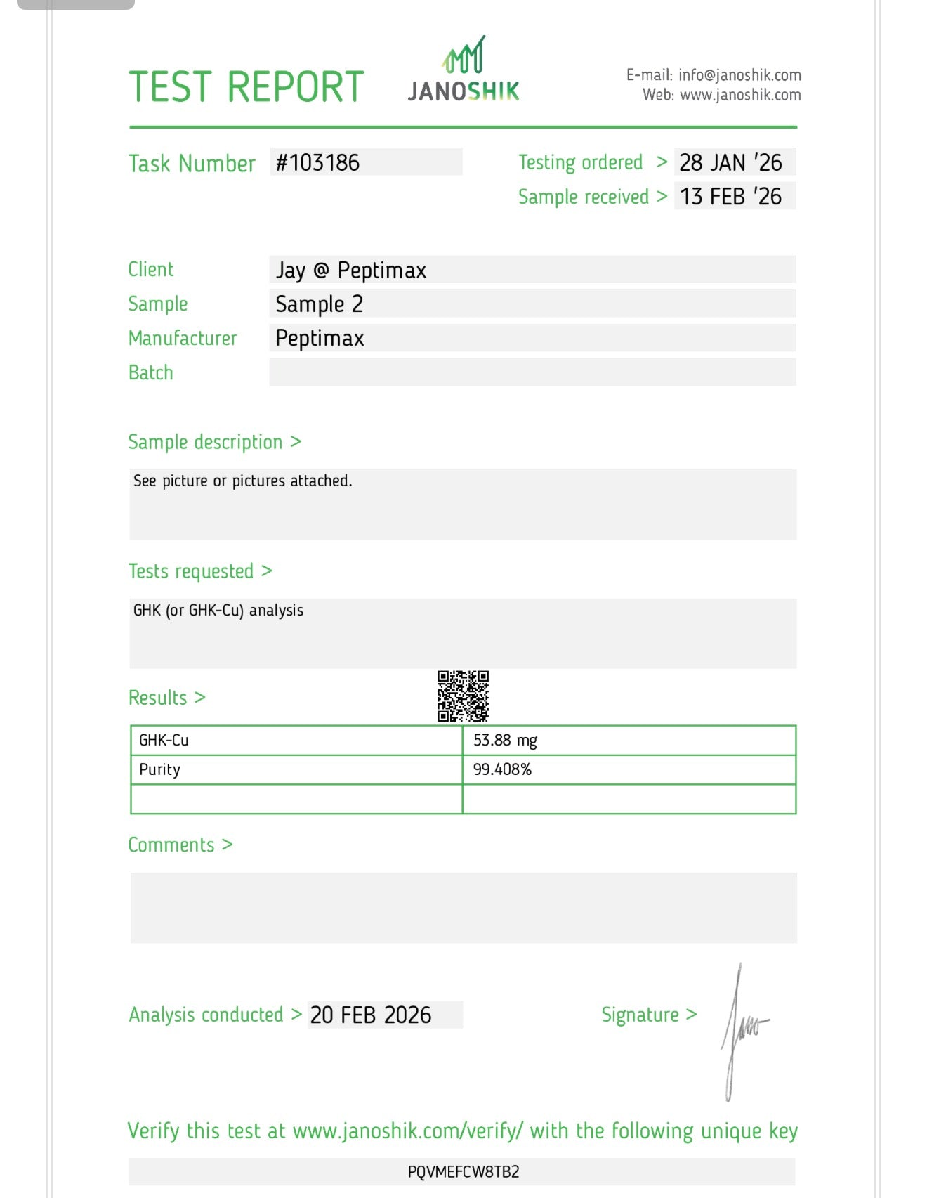 GHK-CU - Research Grade