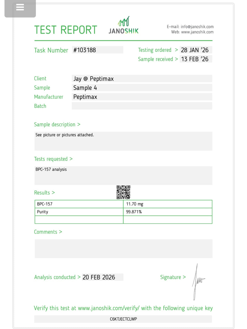 BPC157 - Research Grade
