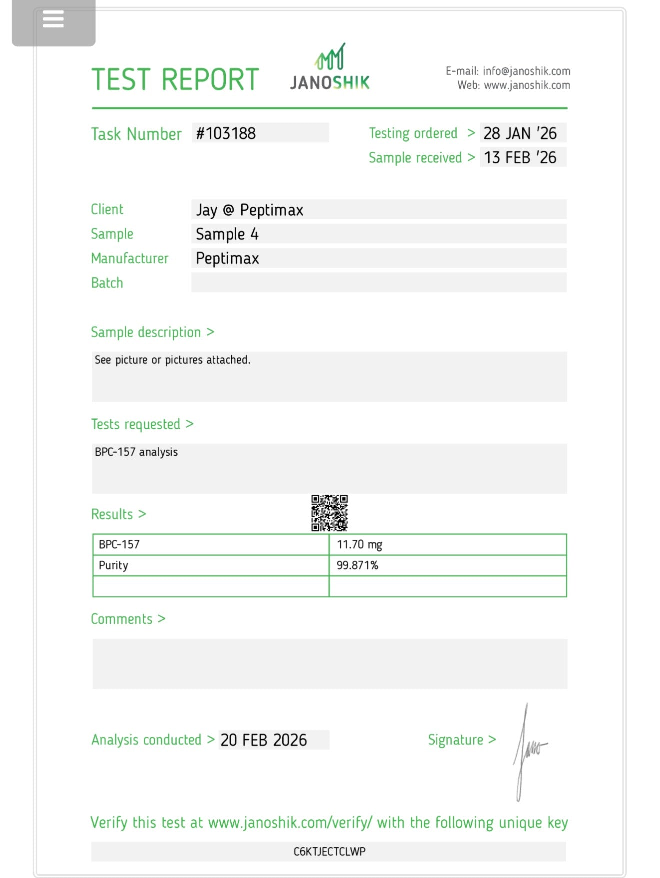 BPC157 - Research Grade