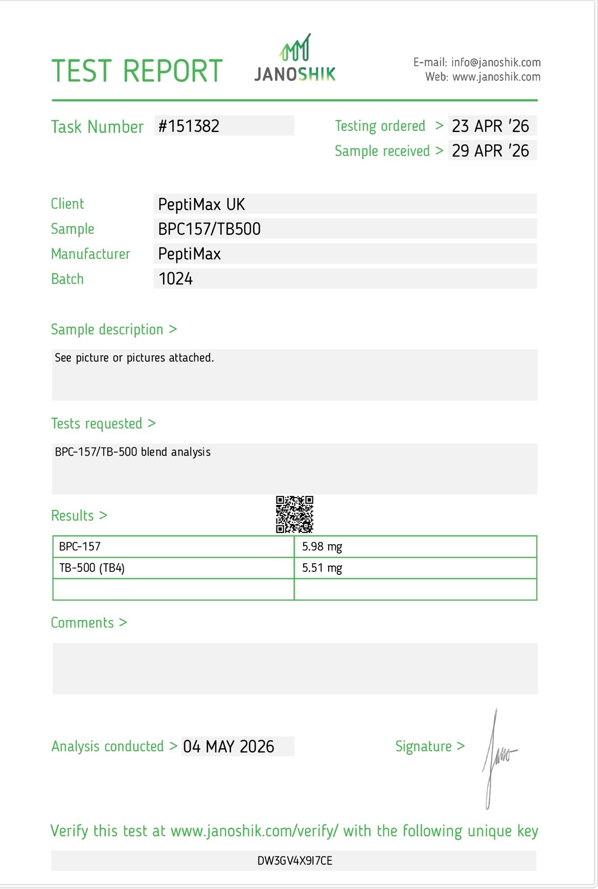 BPC157/TB500 - Research Grade PeptiMax UK BPC157/TB500 - Research Grade PeptiMax UK